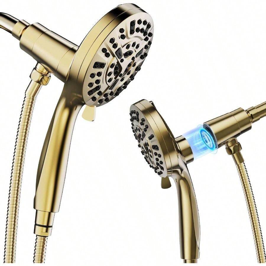 High Pressure Shower Head Handheld - Wysokociśnieniowa, ręczna słuchawka prysznicowa z 10