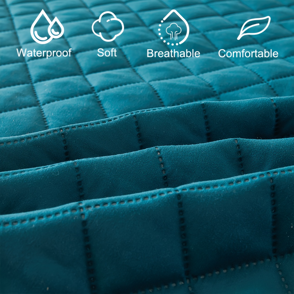 Waterproof Mattress Protector Breathable - 1 szt. Pikowane, wodoodporne prześcieradło z