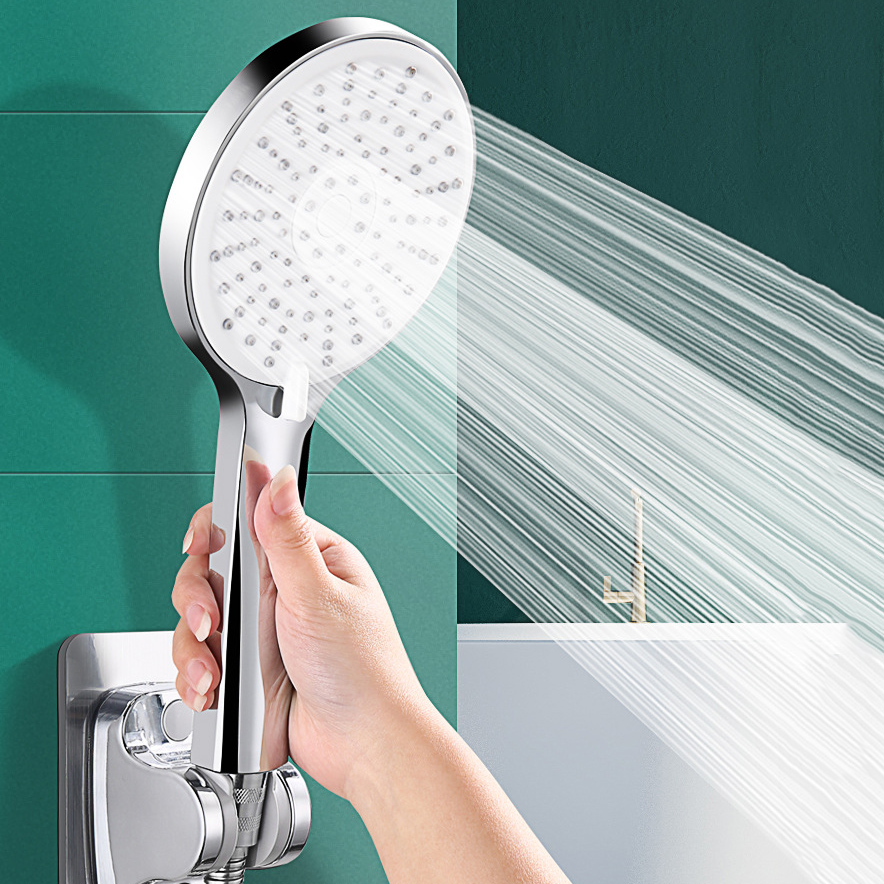 Czarna słuchawka prysznicowa z – High Pressure Shower Head Handheld recenzja i cena