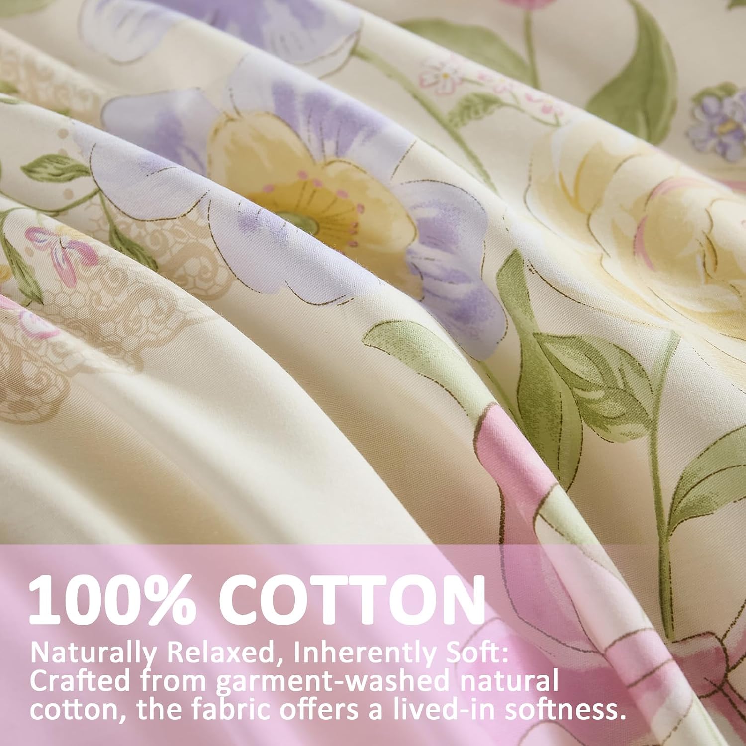 Kwiatowy zestaw pościeli do łó – Aesthetic Floral Duvet Cover recenzja i cena
