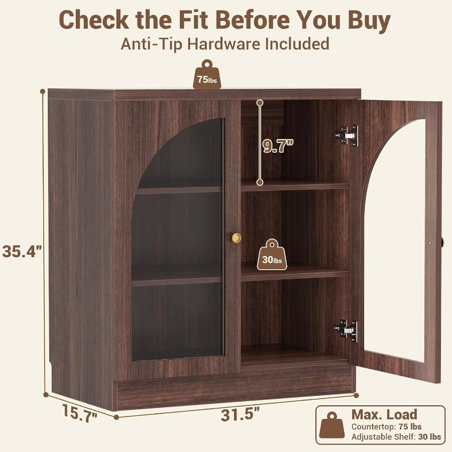31,5 cm – bufet do jadalni, sz – Storage & Organization recenzja i cena