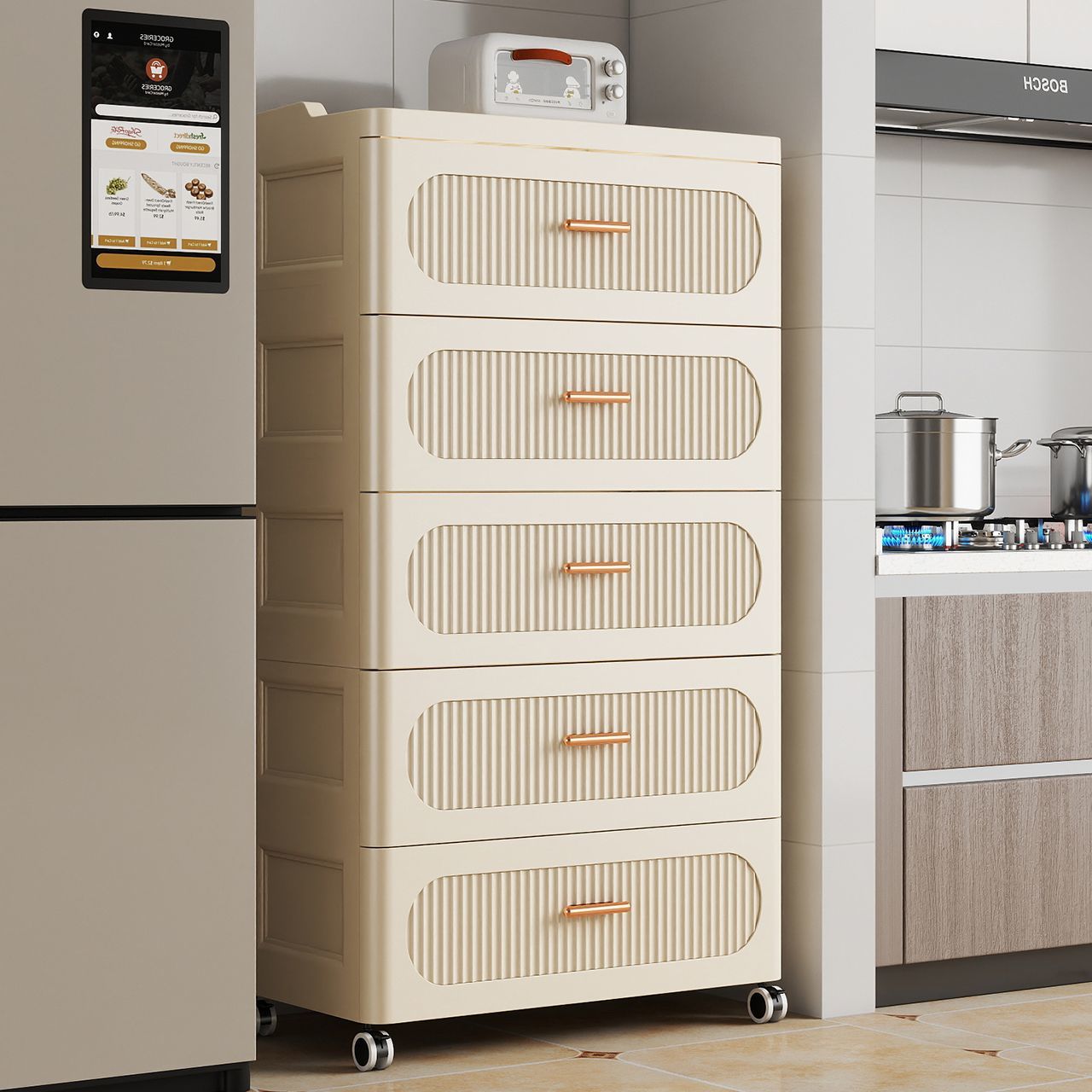 Wielopoziomowa szafka do przec – Kitchen recenzja i cena