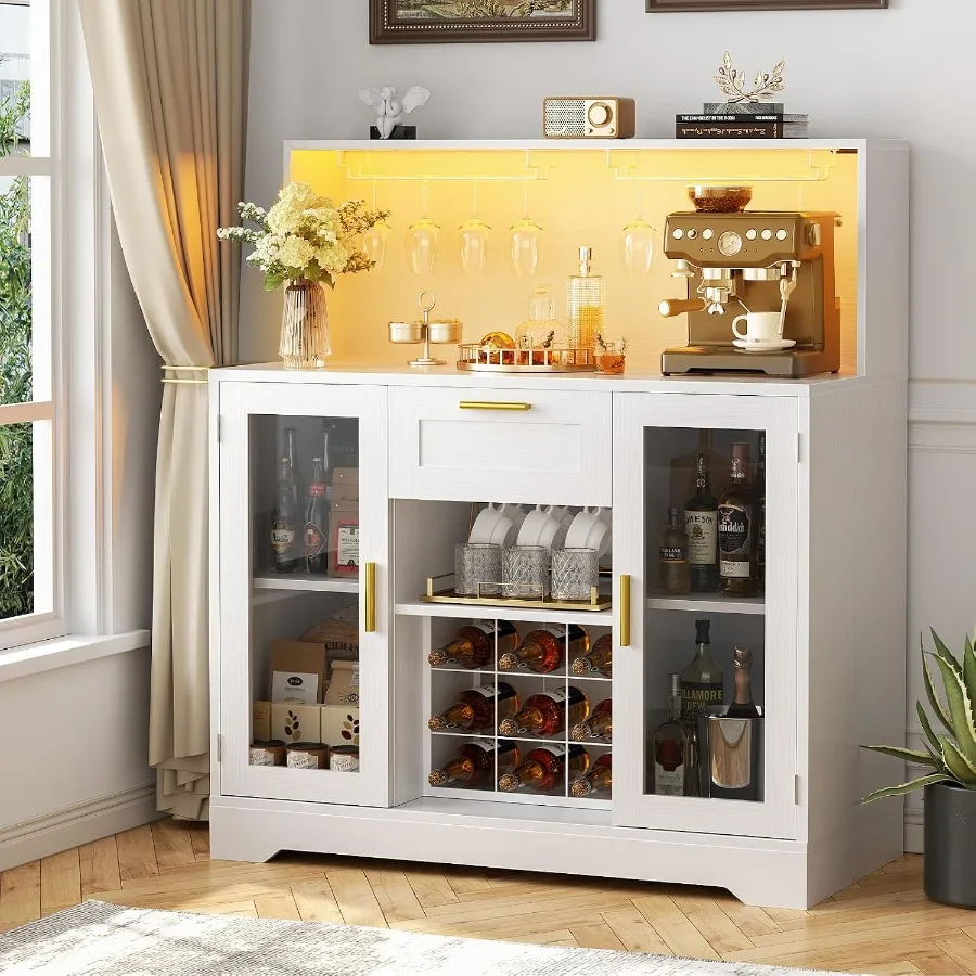 Szafka do kawiarni z oświetlen – Storage & Organization recenzja i cena