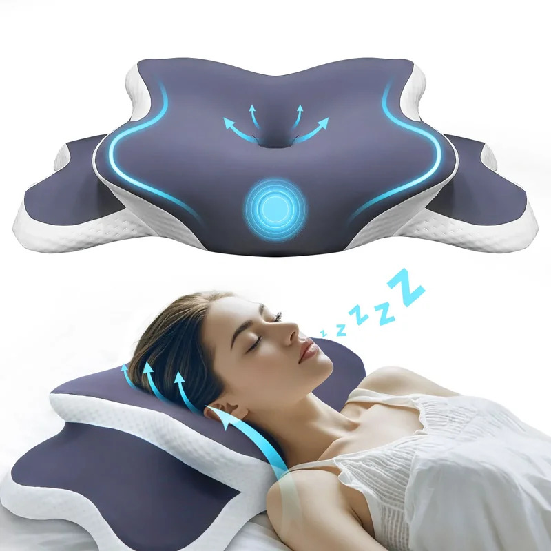 Poduszka z pianki memory, podu – Memory Foam Orthopedic Pillow Neck Pain recenzja i cena