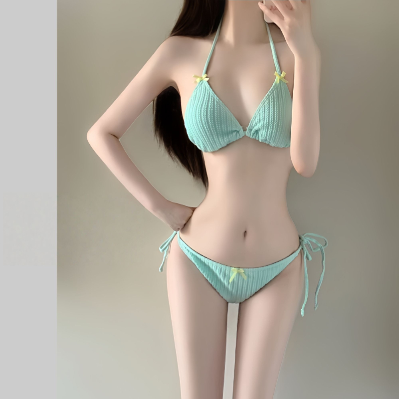 Damski zestaw bikini z długim  – Bath recenzja i cena